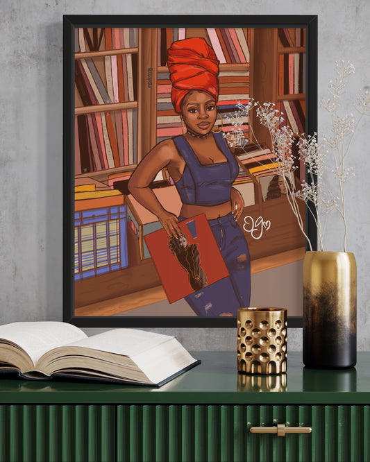 SOUL Food Fine Art Prints | Black Woman Art | Headwrap