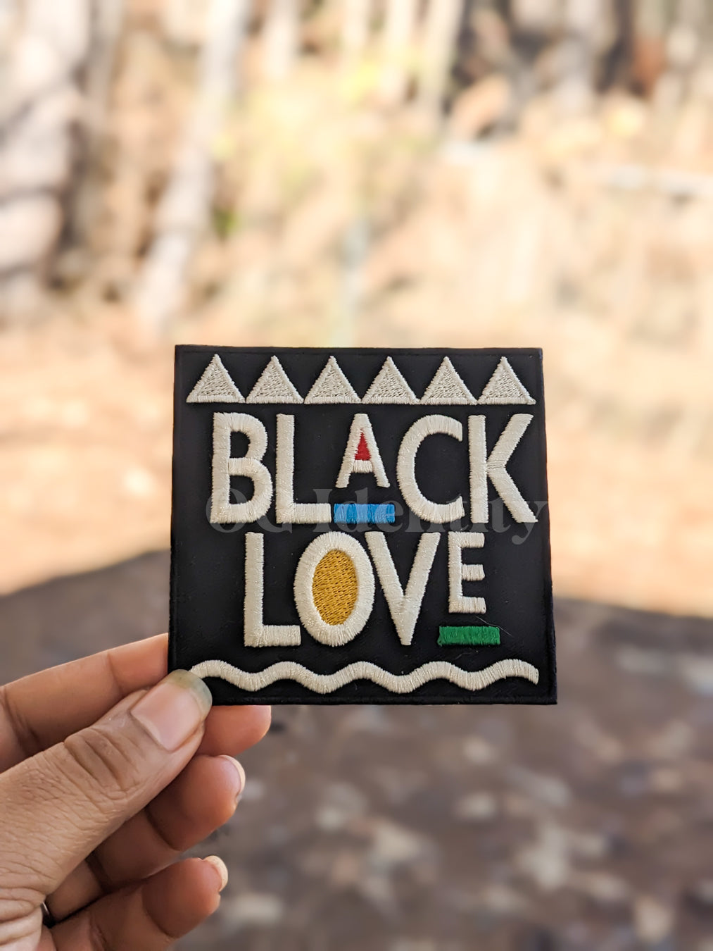 Black Love Iron-On Patch | Iron On Patch |