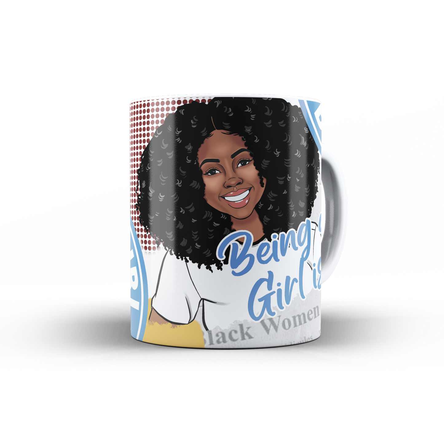 Black Girl Brew Mug | Black Woman Coffee Mug | Inspired
