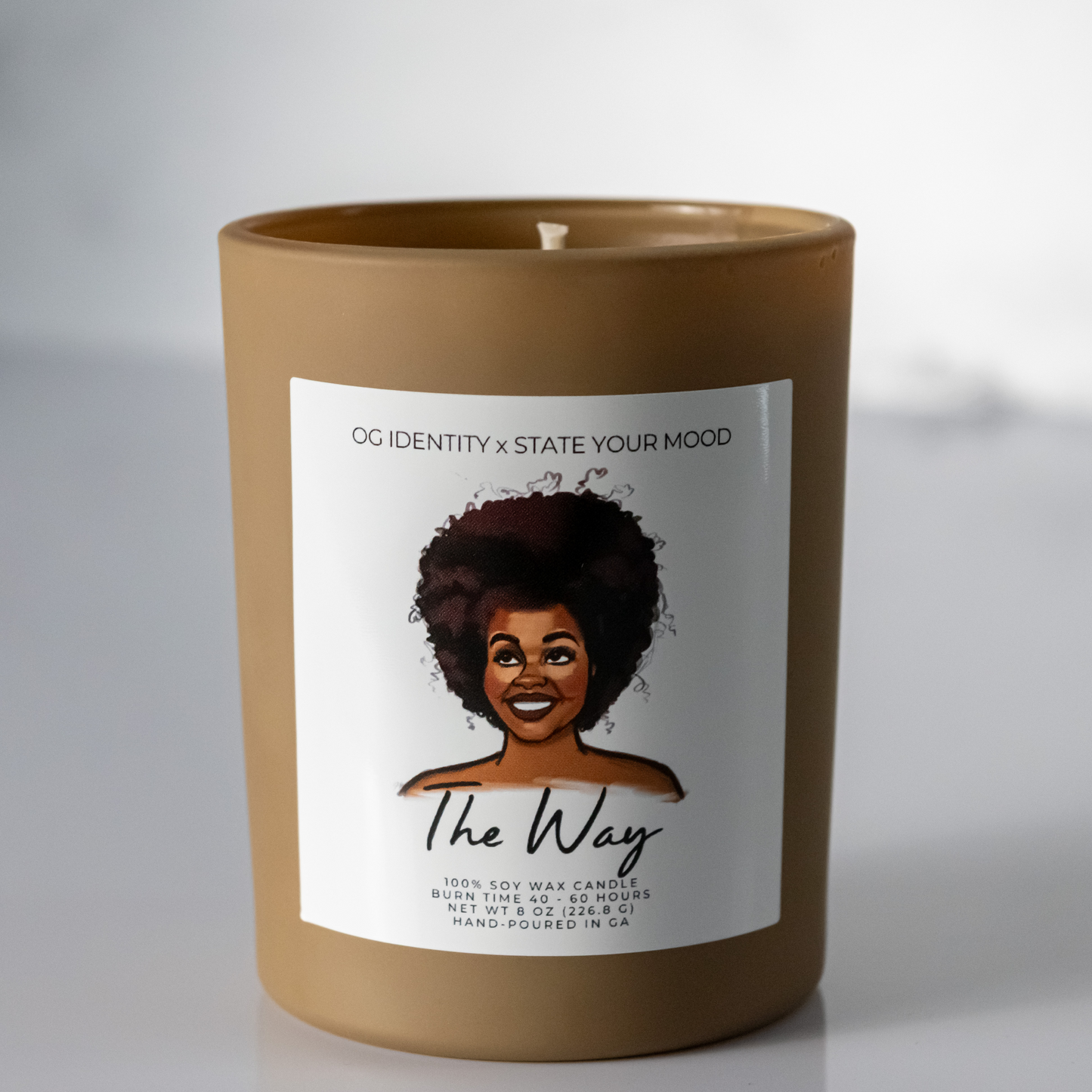 The Way Soy Candle | Jill Scott Inspired | OG Identity x State Your Mood