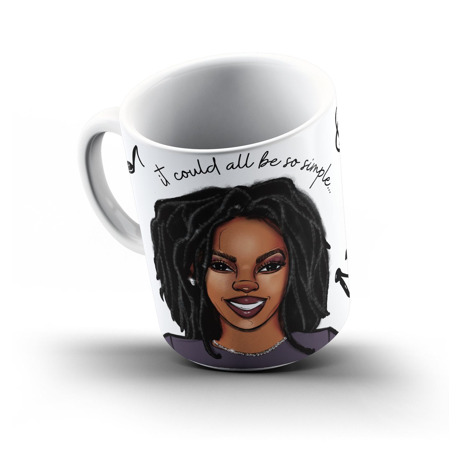 Ex Factor Mug | Black Woman Coffee Mug | Neo Soul + R&B