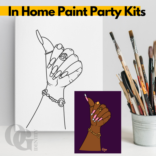 Ghetto In Home Paint Party Kit