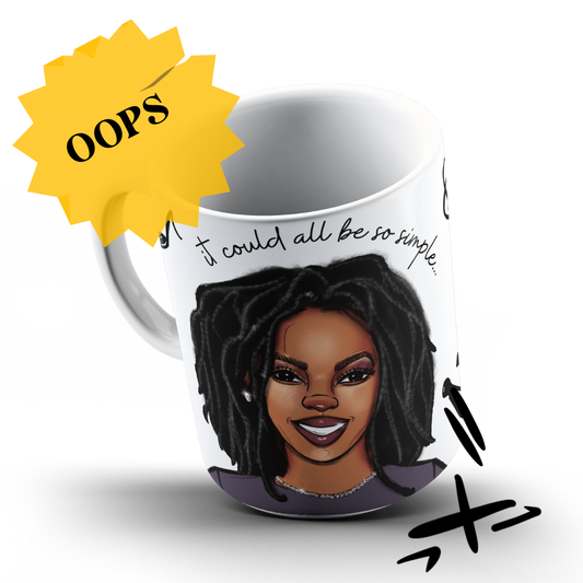OOPS Ex Factor Mug | Black Woman Coffee Mug | Neo Soul + R&B