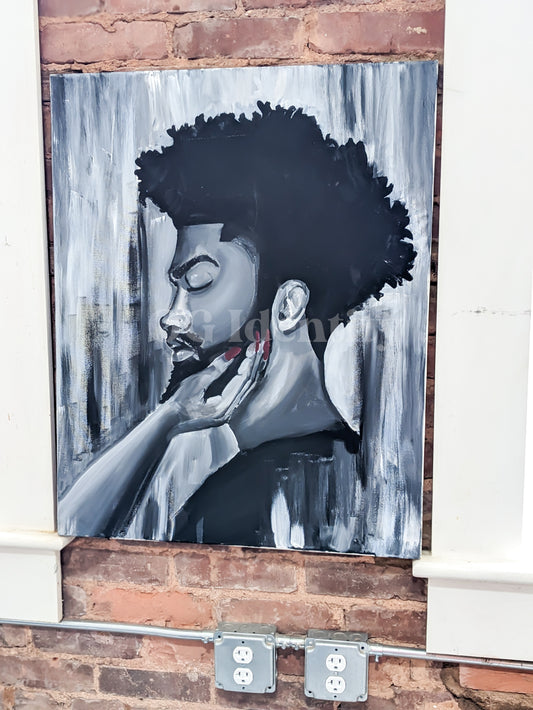 Adore Canvas | Black Love Art | Original Painting + Canvas Prints