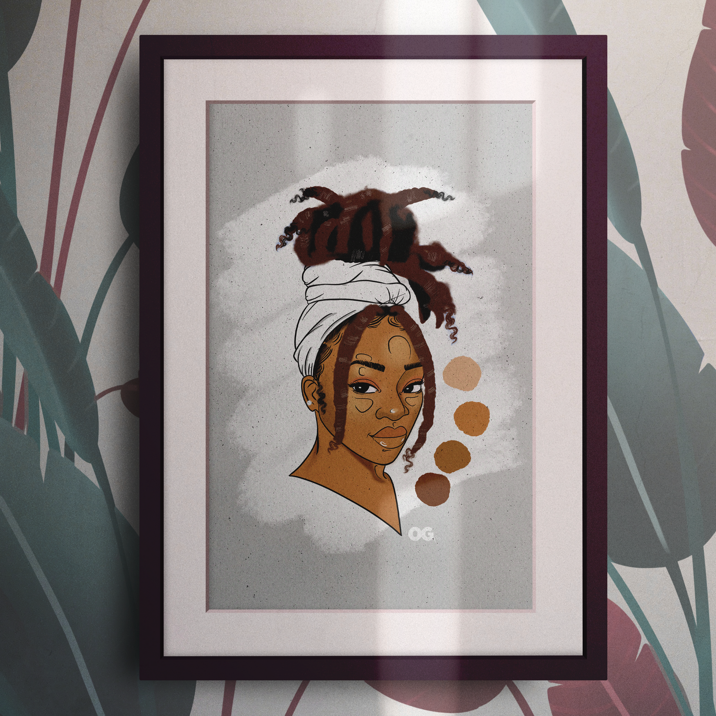 Medusa Fine Art Prints | Black Woman Art | Women with Locs