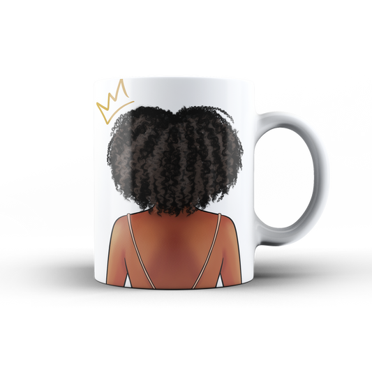 Royalty Mug | Black Girl Mug | Queen