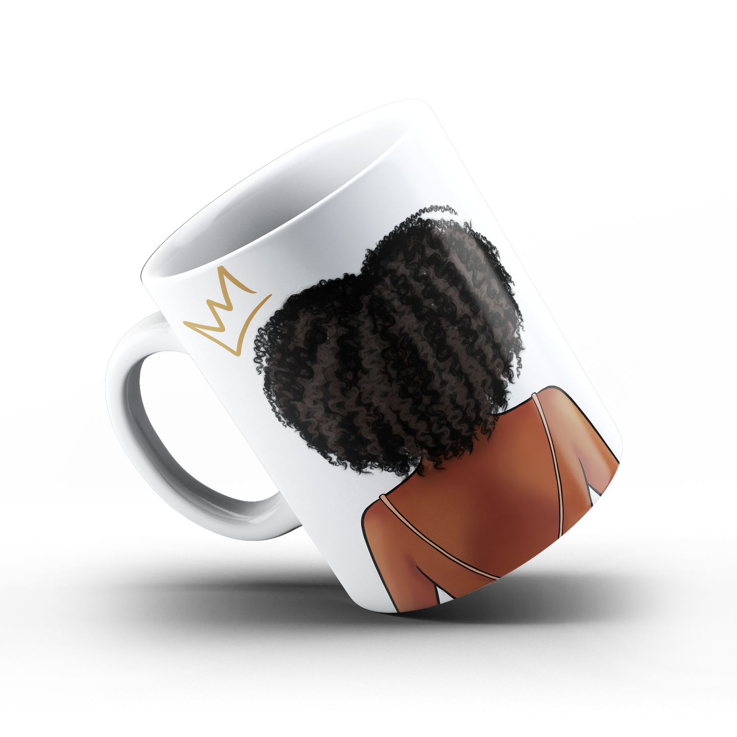 Royalty Mug | Black Girl Mug | Queen