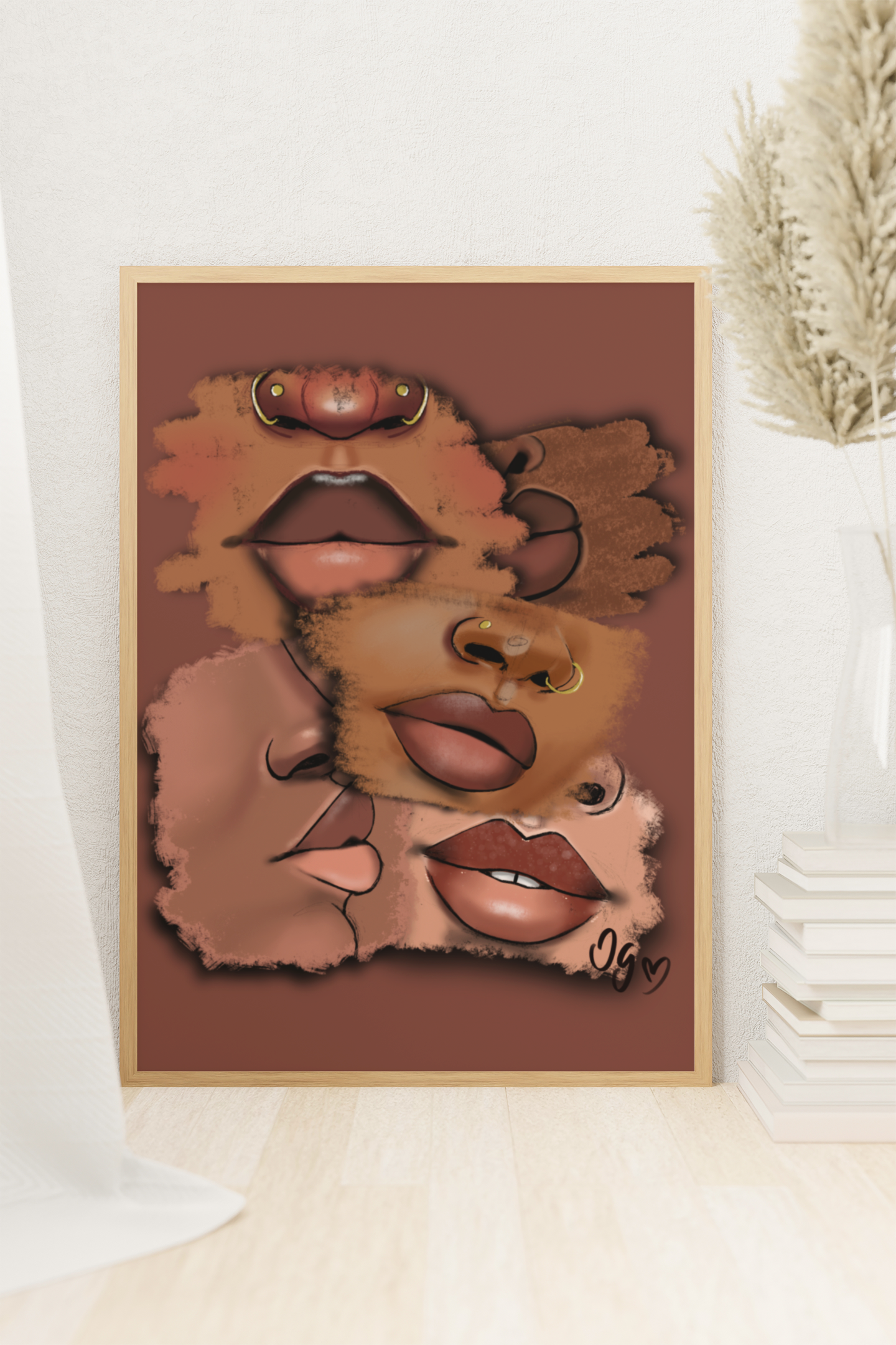 The Luscious Fine Art Prints | Black Woman Art |